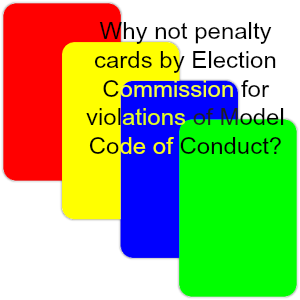 Penalize Violators of Model Code of Conduct