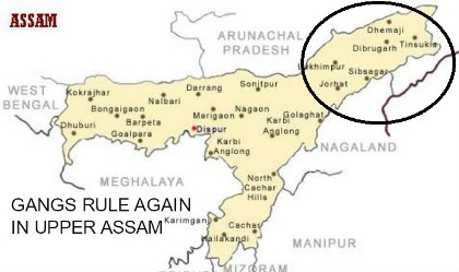 Gangs Rule Again In Upper Assam