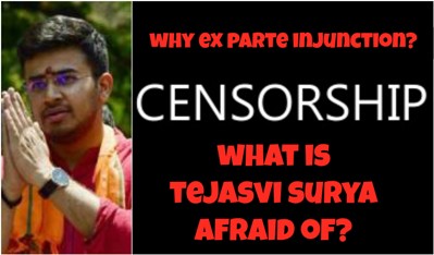 Gagging The Media: What is Tejasvi Surya Afraid Of?