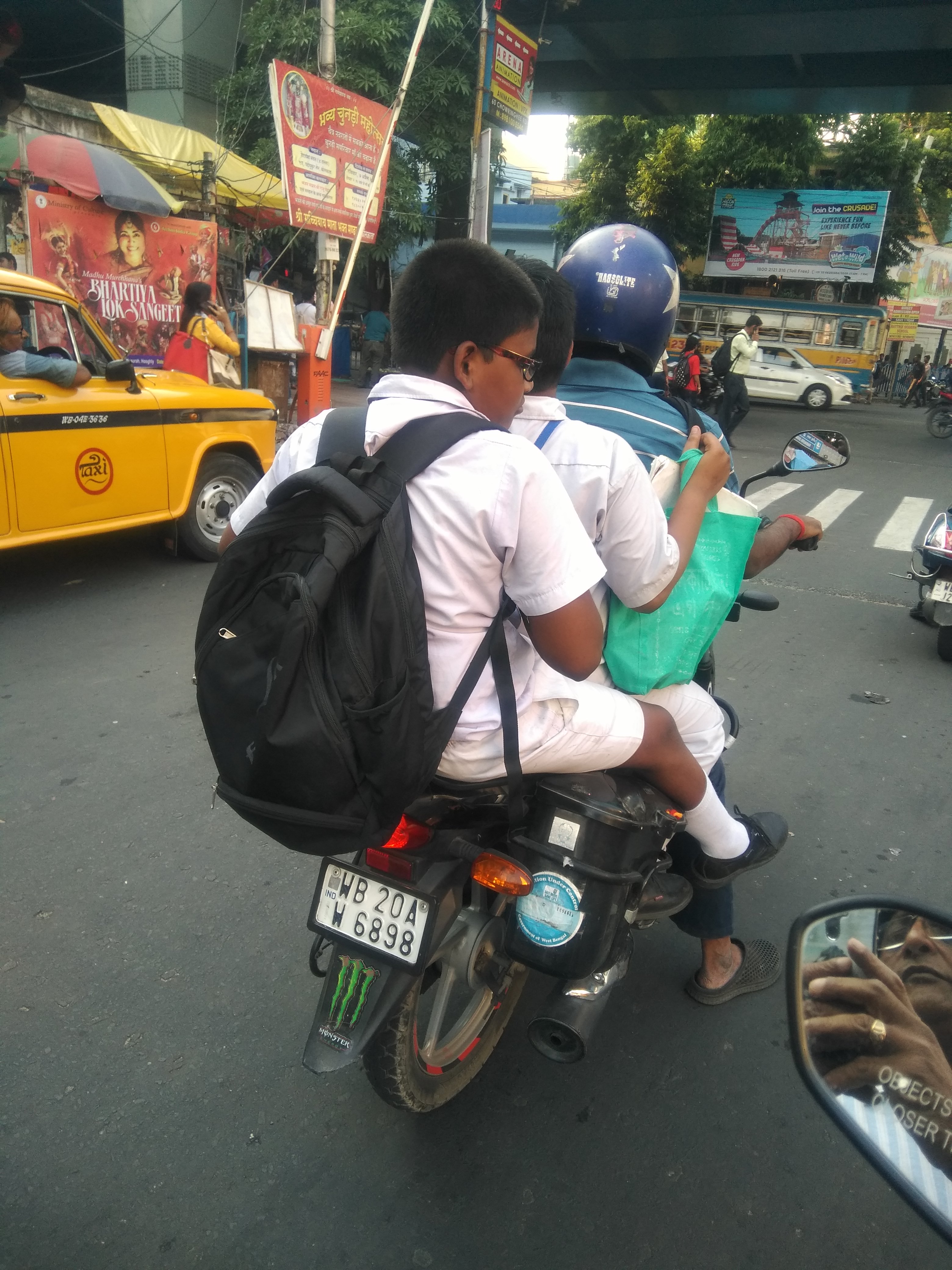 Riding Without Helmets Is Risky And Punishable