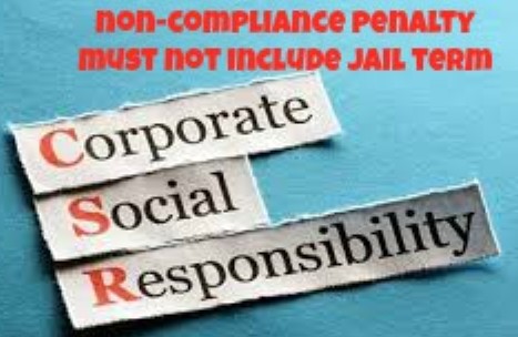 Drop Jail Term As Penalty For Non-Compliance With CSR Norms
