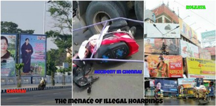 Chennai: Illegal Hoarding Claims A Young Life