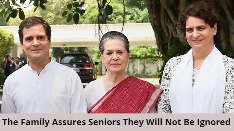Congress: Family Meets Senior Leaders, Tries To Pacify Them