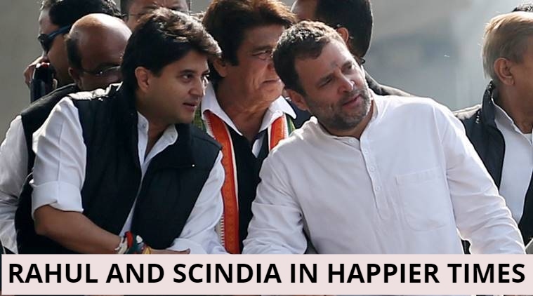 Rahul@@@s Scorn, Scindia@@@s Dignified Reply