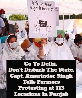 Why Amarinder Singh Wants Protesting Farmers To Go To Delhi