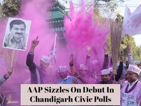 AAP Performs Well In Chandigarh Civic Polls