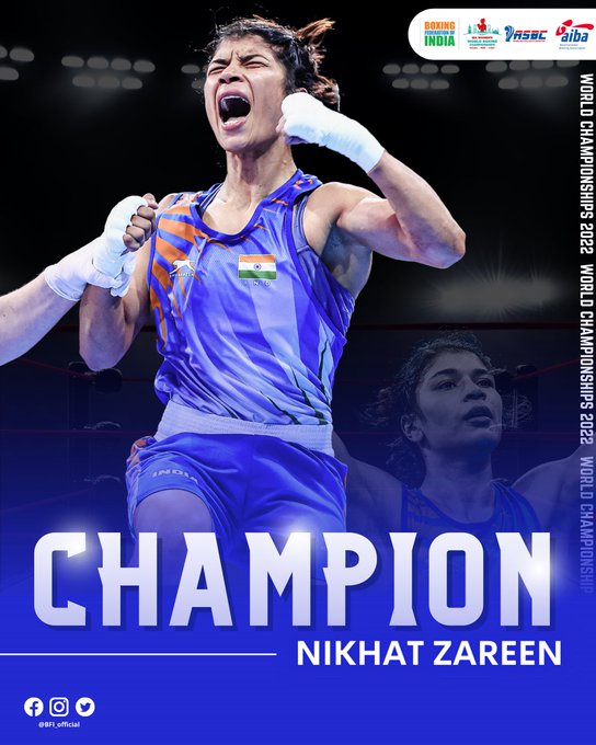 Another World Champion, This Time In Boxing: Nikhat Zareen Wins Gold 