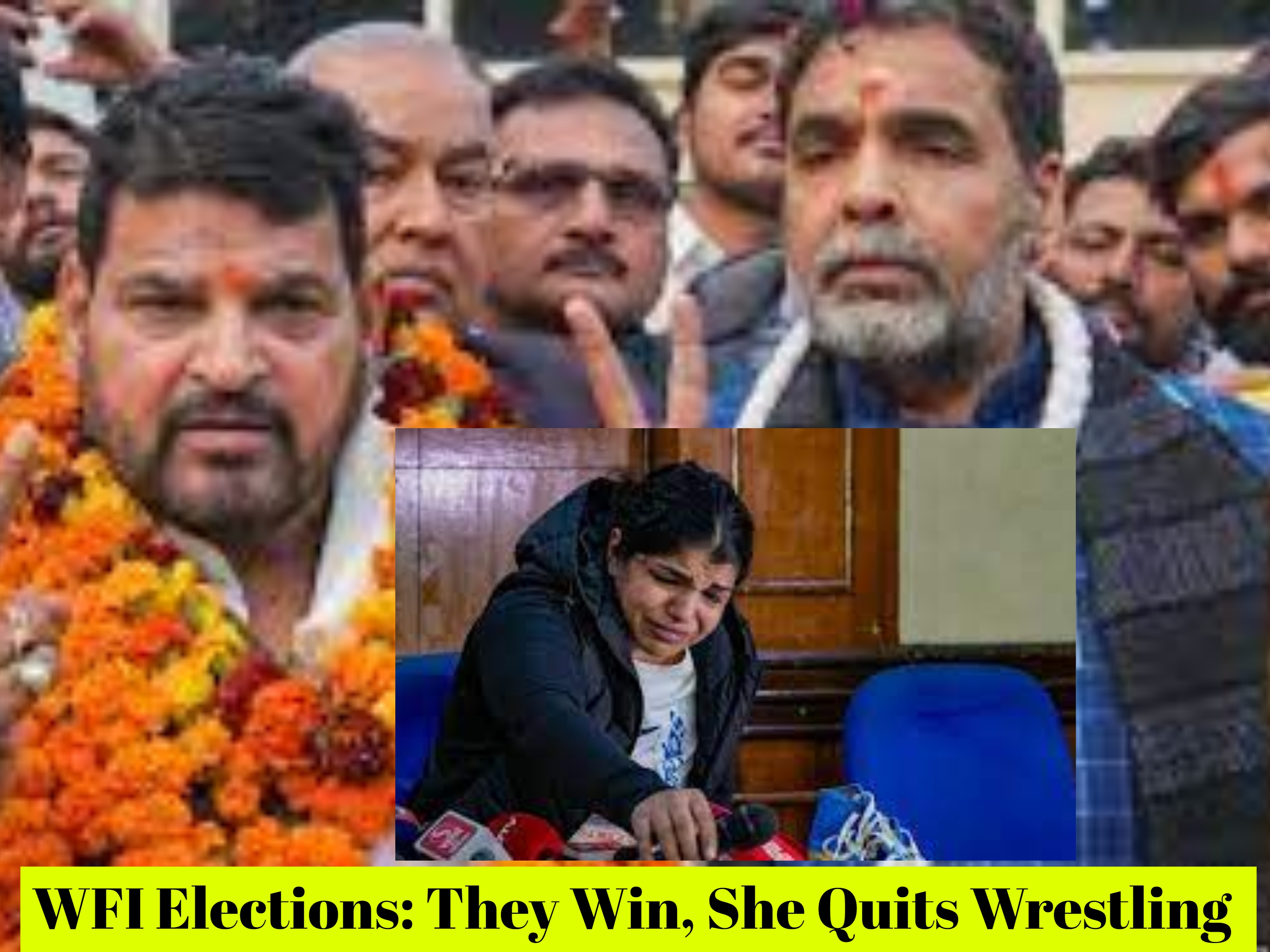 WFI Elections: BBS Singh Cohorts Sweep The Polls, Wrestlers Devastated