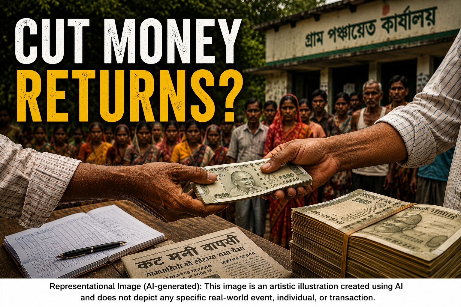 Cut Money Will Not Be Returned If It Was Not Taken