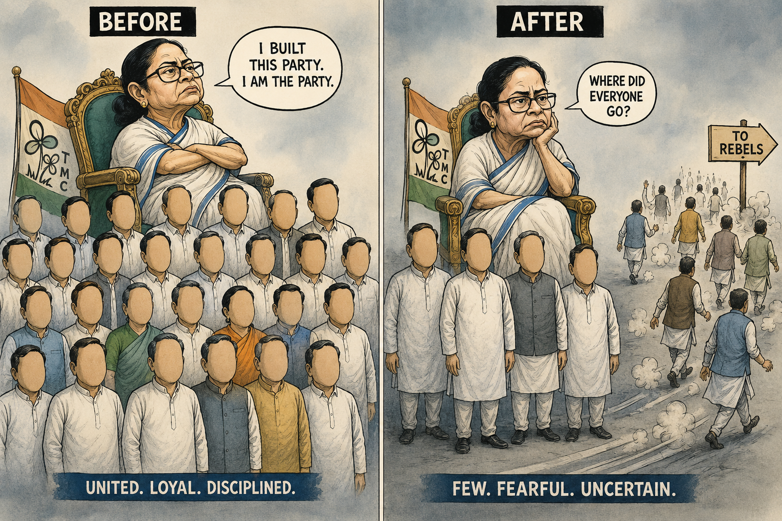 The Exodus Mamata Banerjee Refuses to See