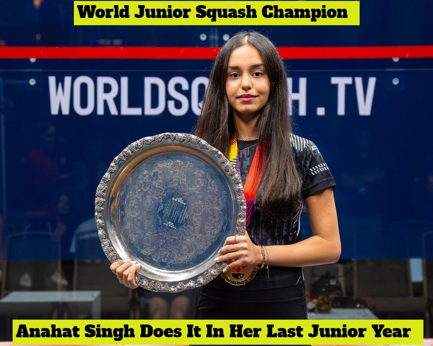 Anahat Singh Wins the Title Indian Squash Never Could